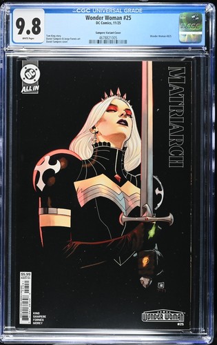 Wonder woman cgc 9 8 - woman, 9.8