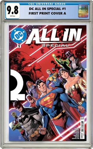 All special cgc 9 8 - all, in