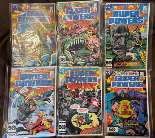 Super powers complete set - set, 1-6