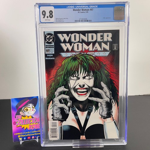 Wonder woman cgc 8 white - 9.8,