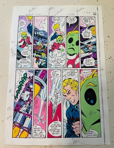 Wonder woman 312 - art, original